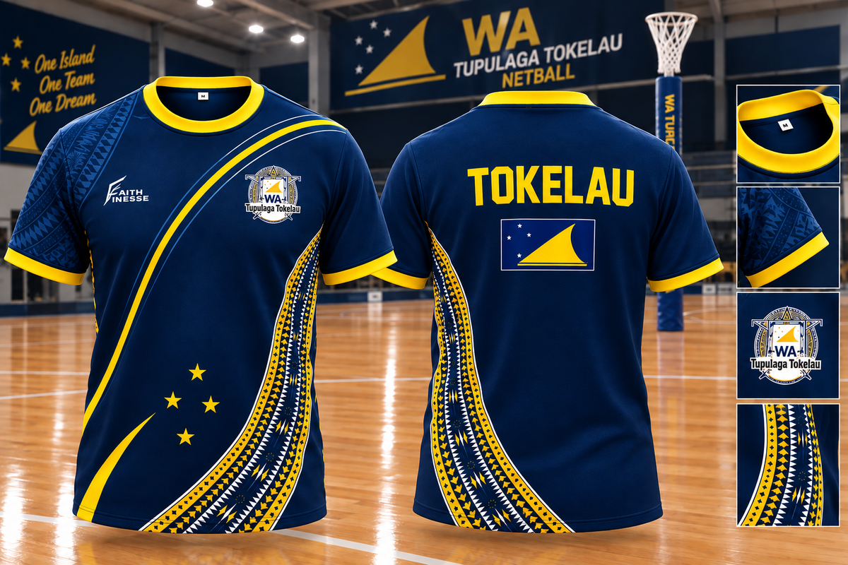 WA Tupulaga Tokelau - Supporter Tops **PRE - ORDERS ONLY, STOCK ARRIVES END OF OCTOBER/ EARLY NOVEMBER**